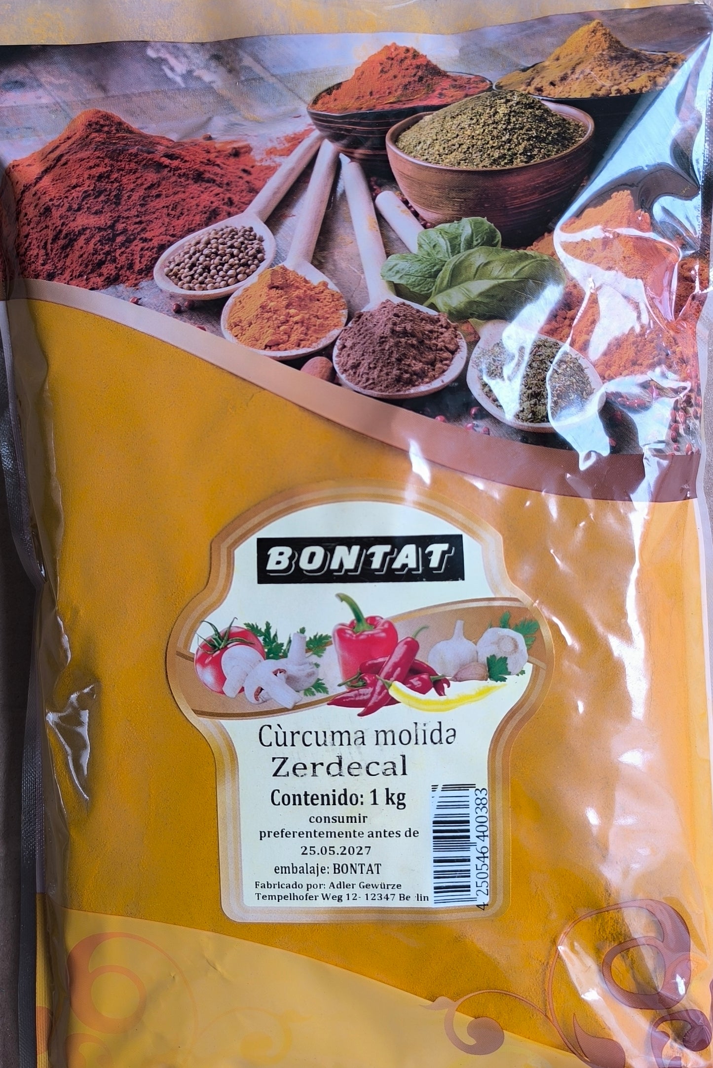 Bontat Zerdeçal 1Kg