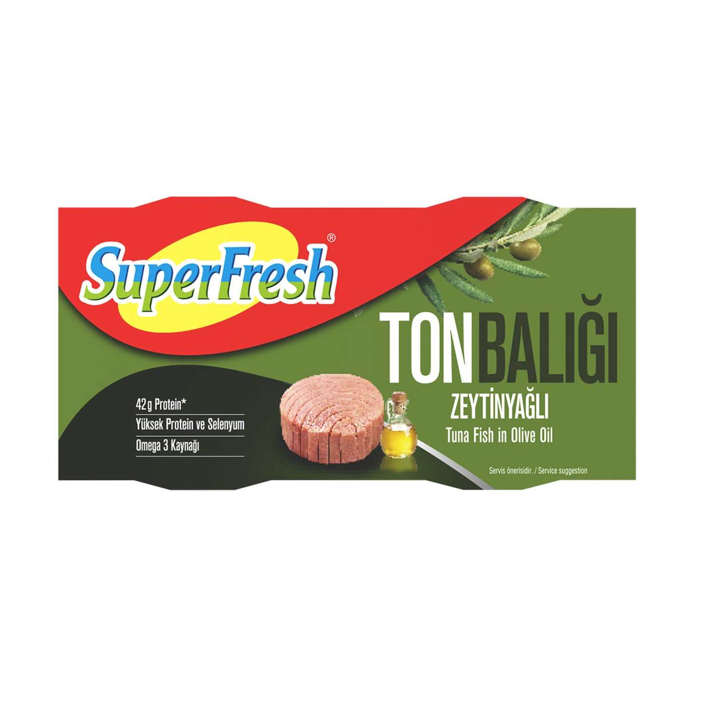 Superfresh Ton Balığı Zeytinyağında 2x150gr