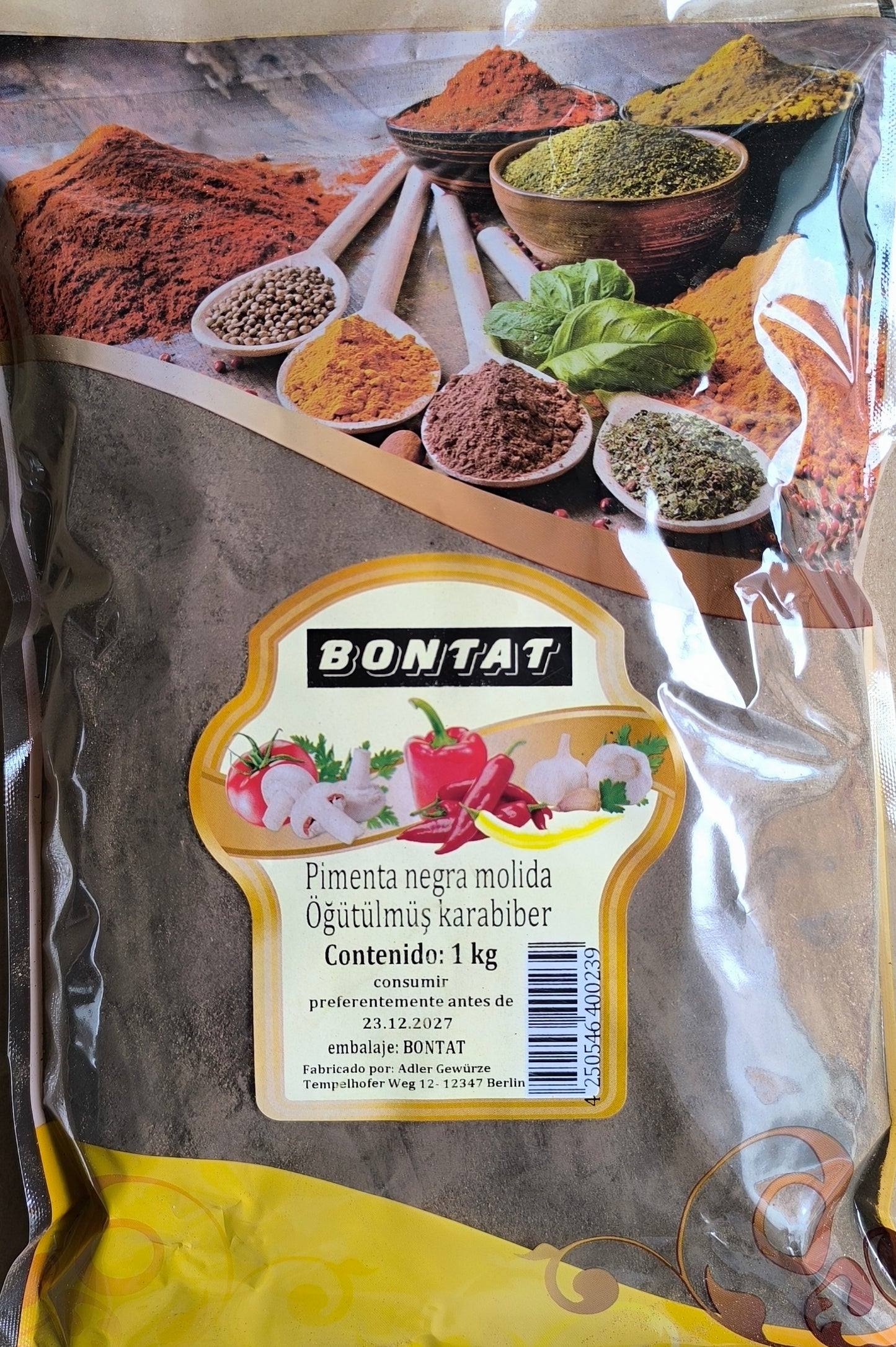 Bontat Toz Karabiber 1Kg