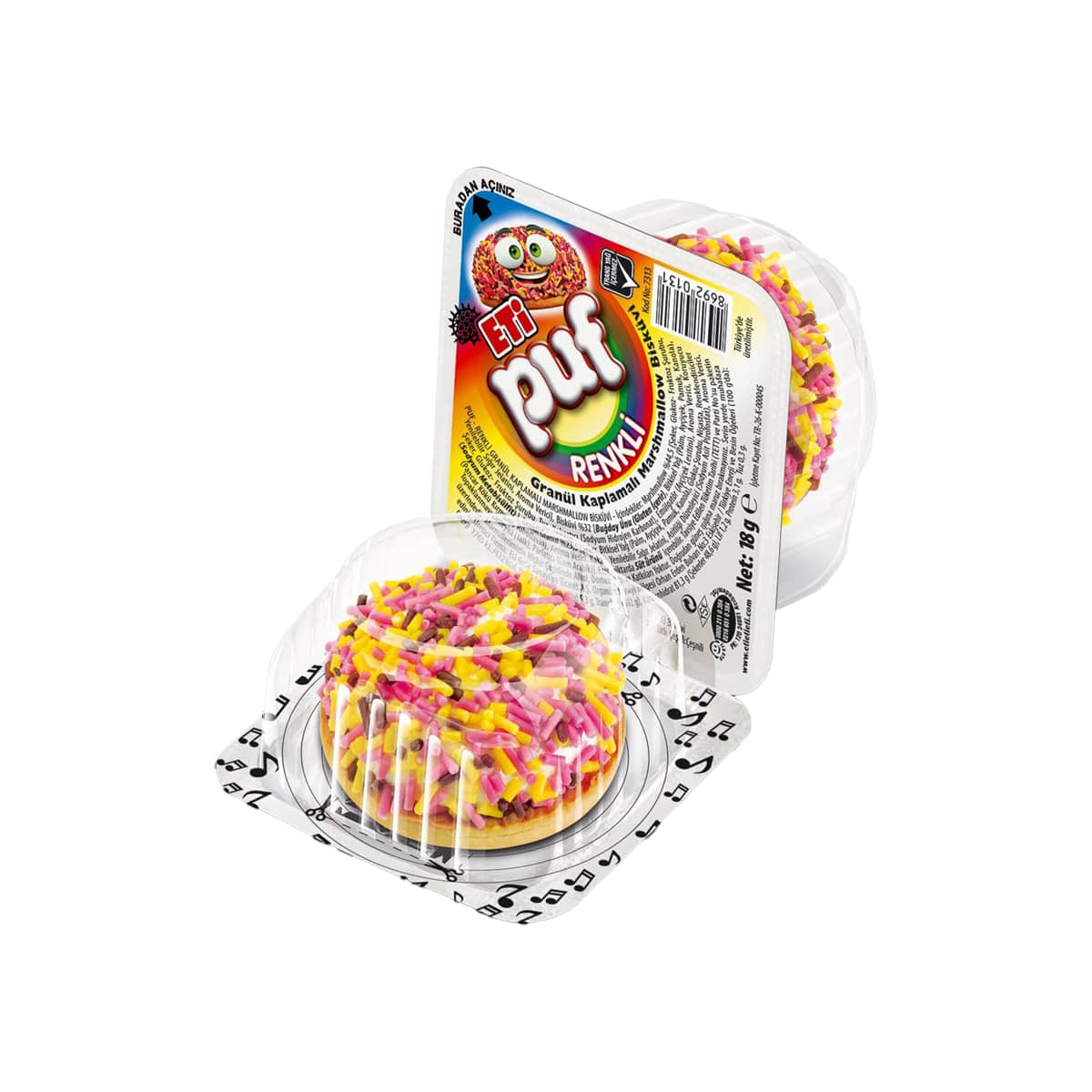 Eti Puf Renkli 16g