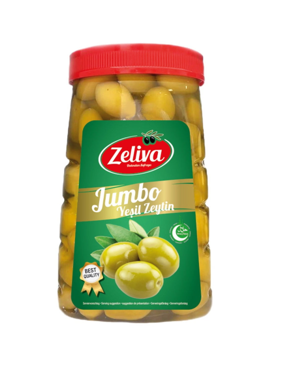 Zeliva Jumbo Kokteyl Zeytin 1200g