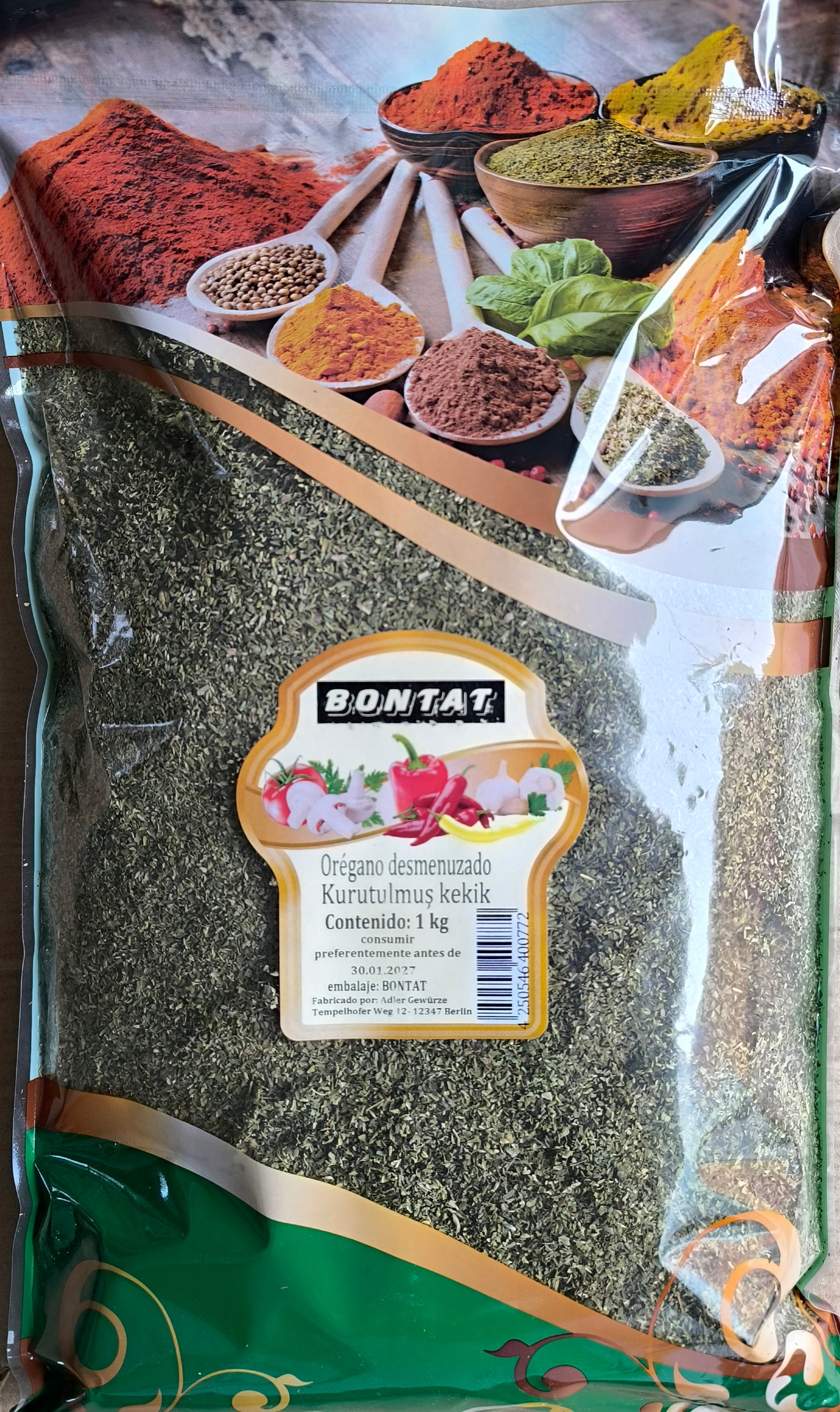 Bontat Kuru Kekik 1Kg
