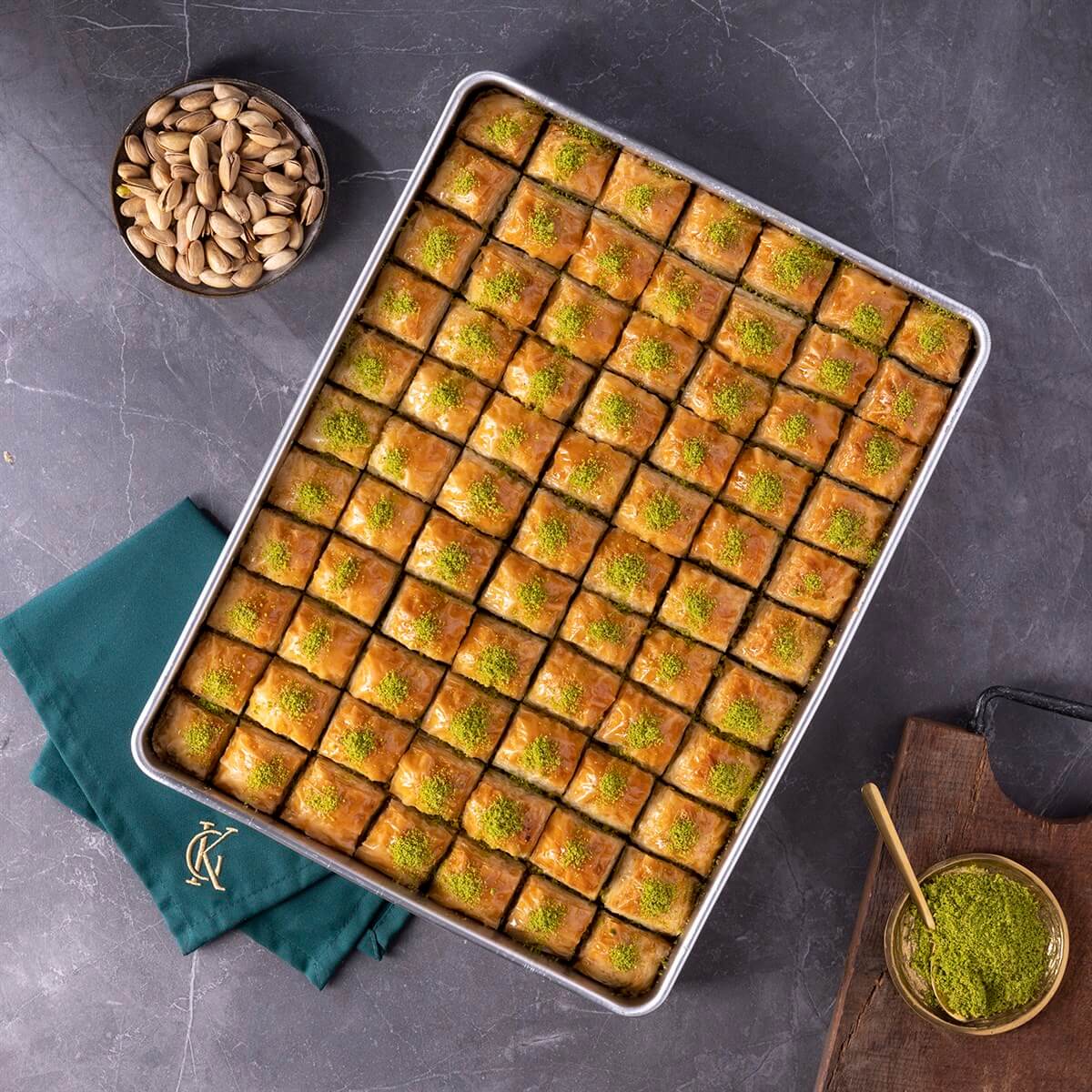 Sultan Mini Fıstıklı Baklava 3Kg