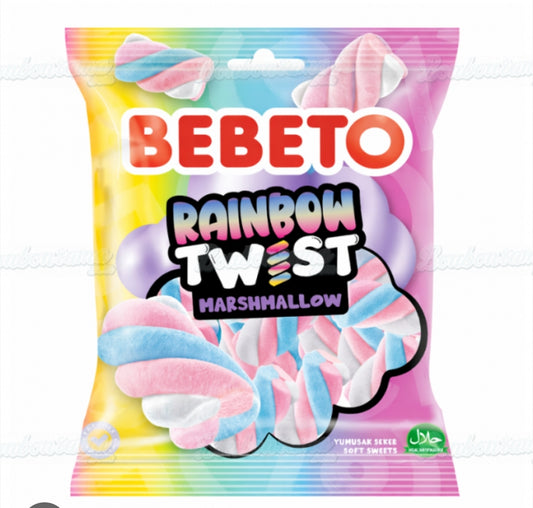 Bebeto Gökkuşağı Marshmallow 60g
