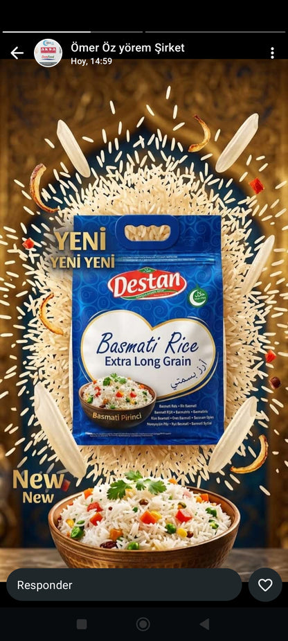 Destan Basmati Pirinç 4Kg