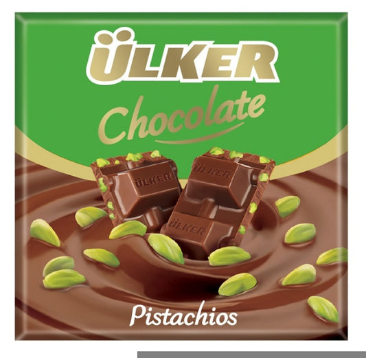 ANTEP FISTIKLI KARE CIKOLATA 65G