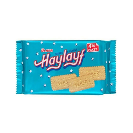 Ülker Haykayf Şekerli Bisküvi 4x64g