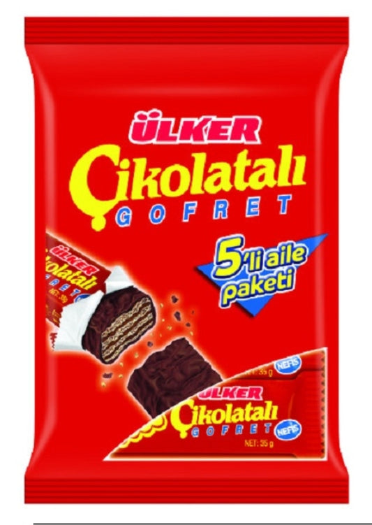 CIKOLATALI GOFRET 5X36G