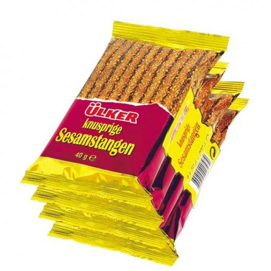 Ülker cracker de palitos con sésamo 4x40 gr