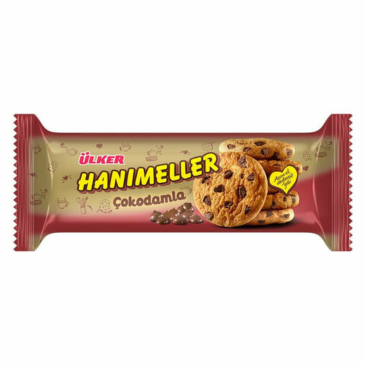 Ülker Hanımeller galletas con virutas de chocolate 82 gr