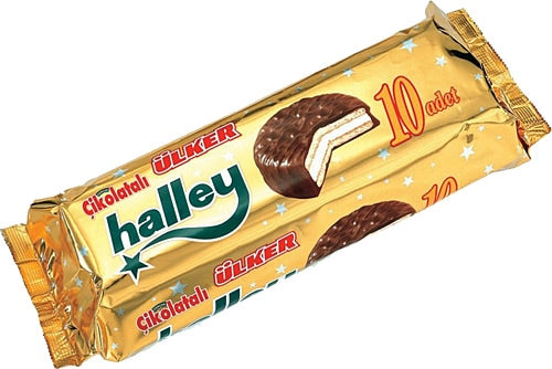 Halley Sütlü çikolatalı sandviç 10lu 300g