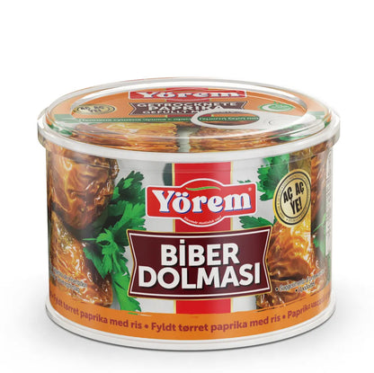 Yörem Biber dolması 400gr.