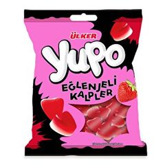 Yupo gominolas corazón sabor a fresa 80 gr