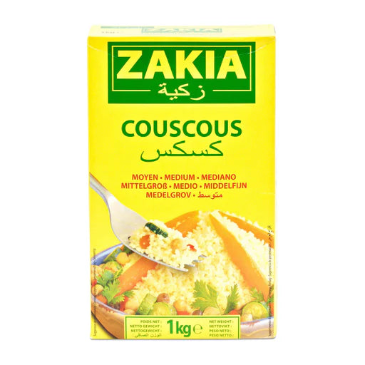 ZAKIA COUSCOUS MEDIUM 1KG